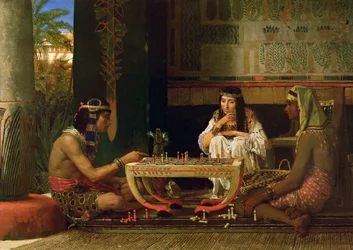 Egyptští šachisté, 1865